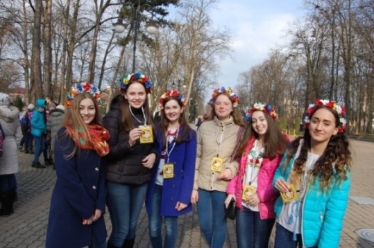Пластуни Івано-Франківська вшанували пам'ять Тараса Шевченка