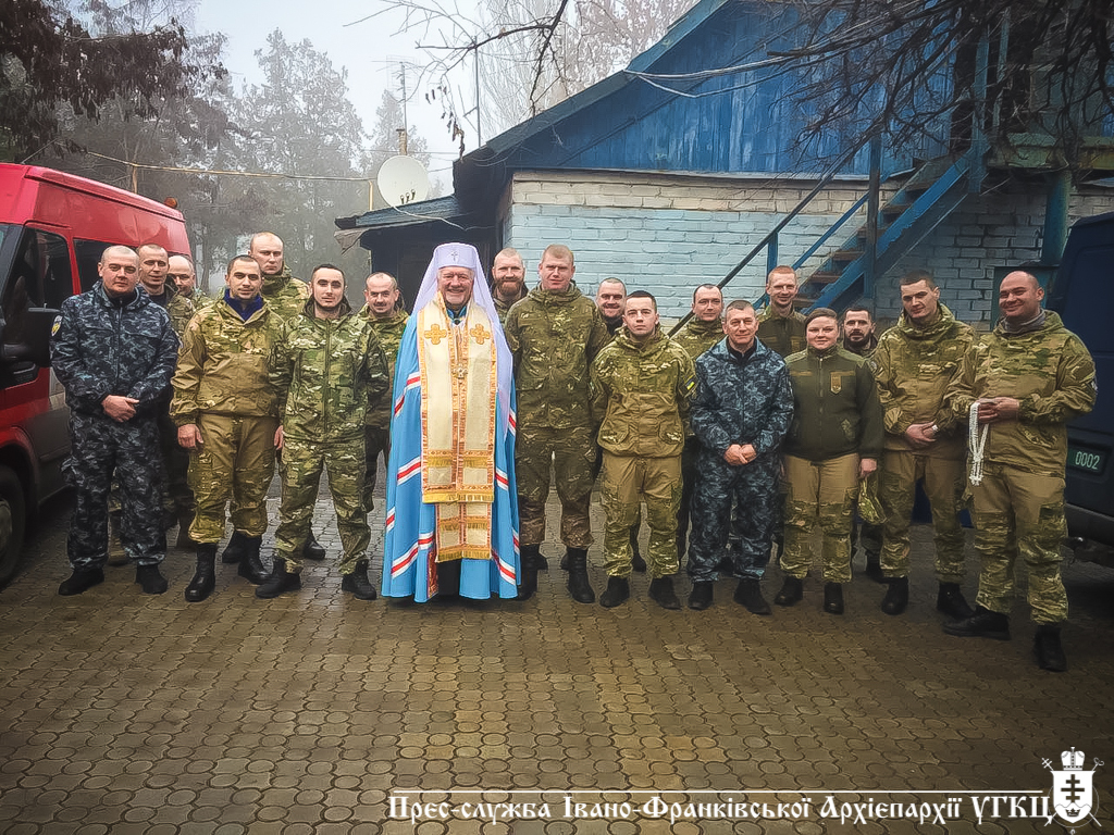 Митрополит Володимир побував у прифронтовій зоні