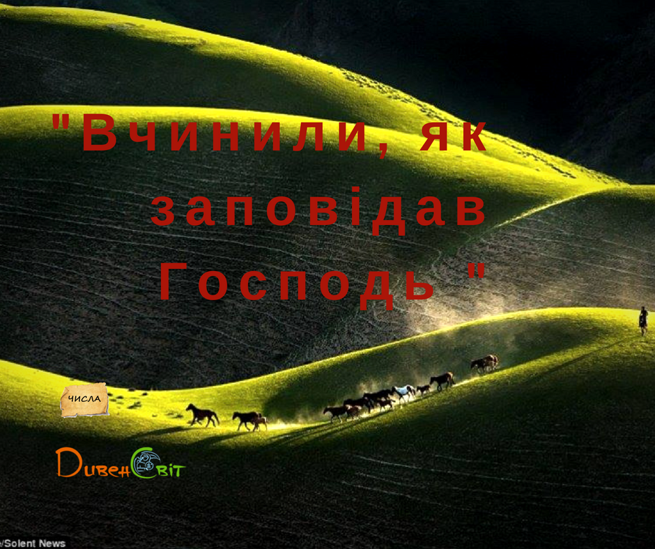 Читаємо Святе Письмо разом. Числа 1