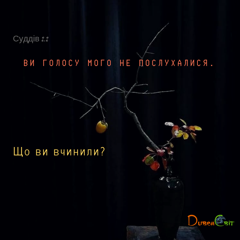 Читаємо Святе Письмо разом. Книга суддів 2
