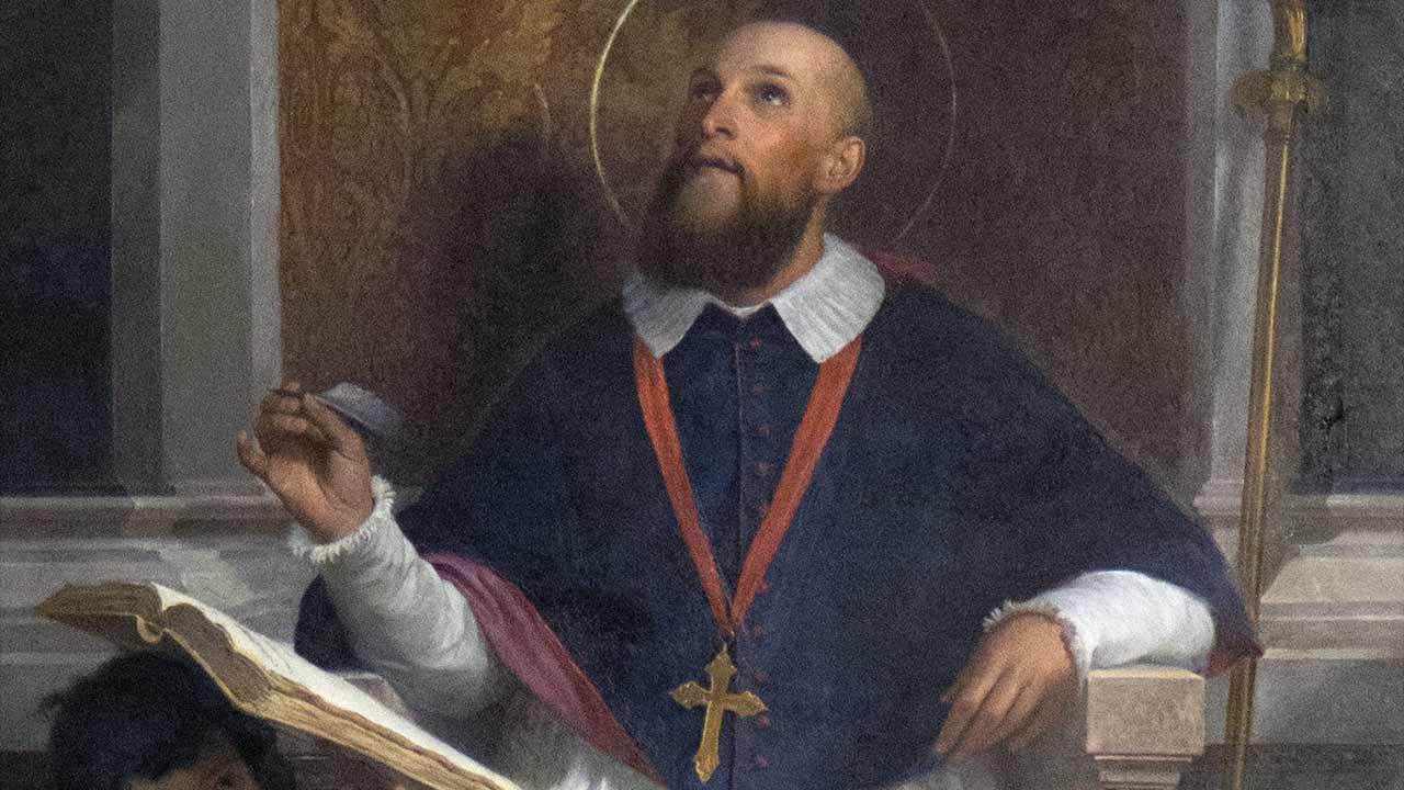 Св. Франциск Салезький – передвісник великої любові і набожності св. Альфонса до Пресвятої Євхаристії