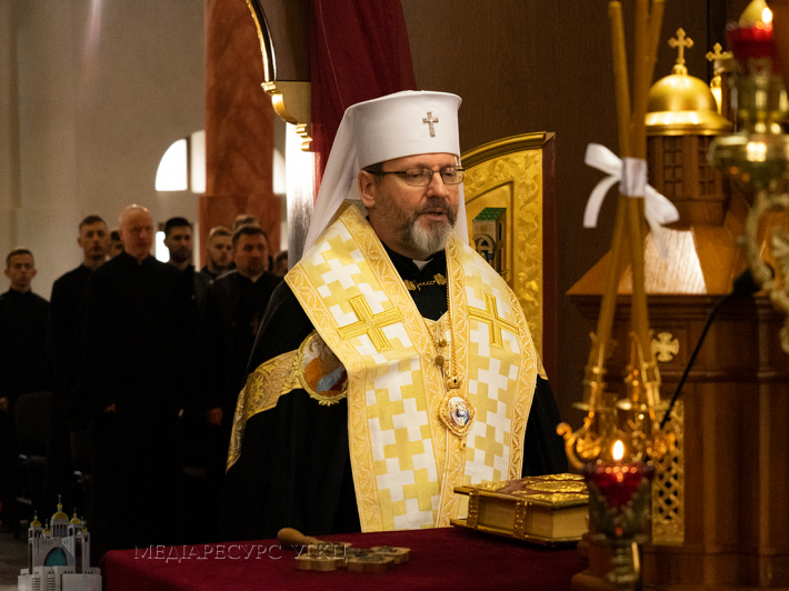 «Бог є опорою для людини в час війни, коли руйнуються основи життя», – Блаженніший Святослав під час Молебню