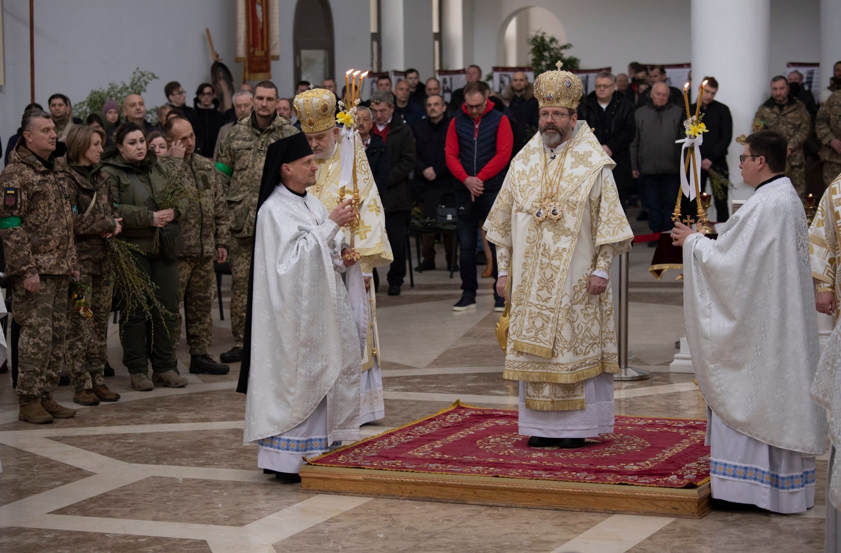 Блаженніший Святослав у Квітну неділю: «Сьогоднішнє свято є святом перемоги, кріпості і безсмертя»