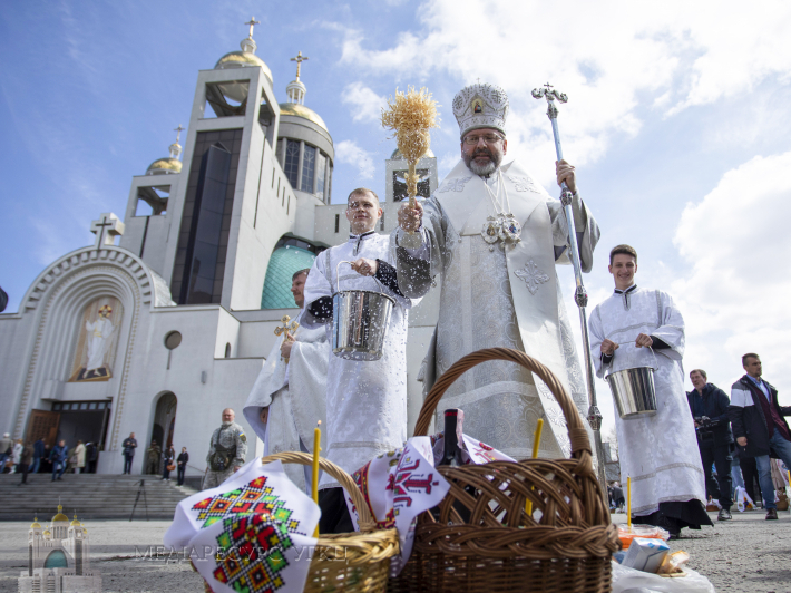 Глава УГКЦ на Великдень: «Христос воскрес! Ми з України!»