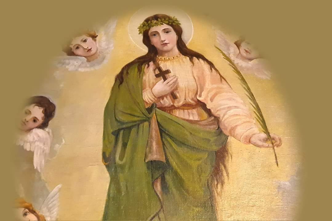 Всемогутній Боже, свята Варвара мучениця зберегла тобі вірність аж до смерті...