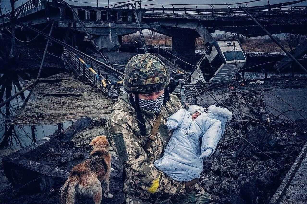 Ісус народжений у бліндажі...