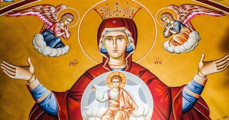 Похвала Богородиці 23. Богородиця втаємничує вірних в життя Пресвятої Тройці